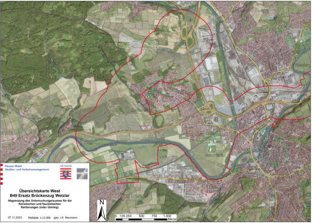 Übersichtskarte West